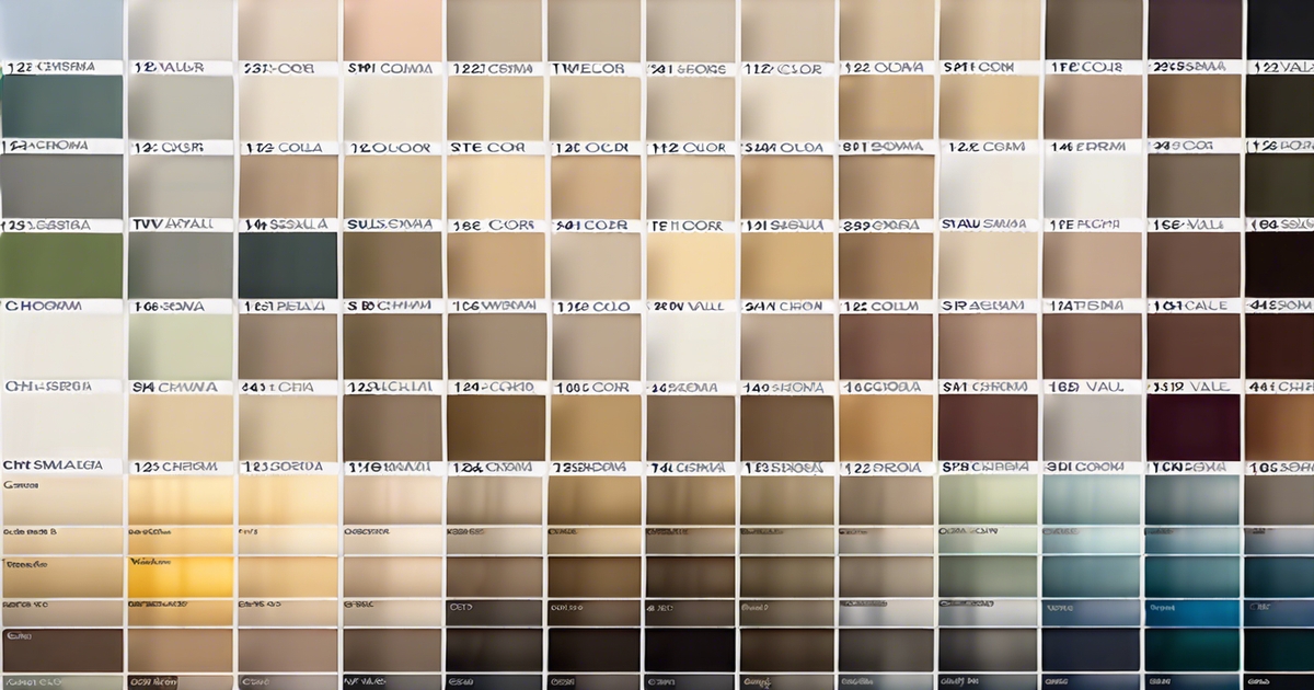 Twelve realistic color swatches arranged showing the complete 12-season color palette system