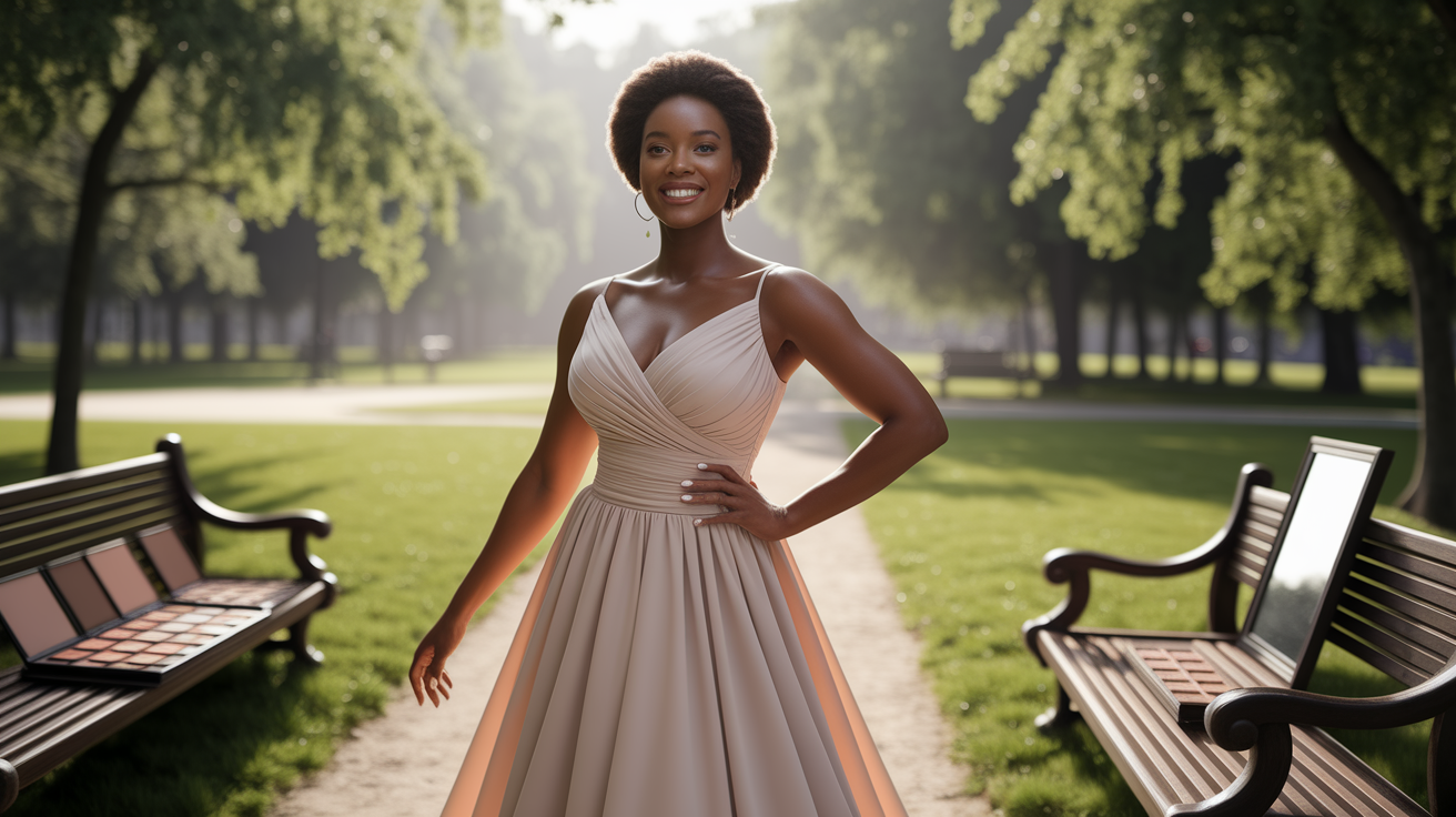 Personal reflection on living with amber skin tone and beauty journey