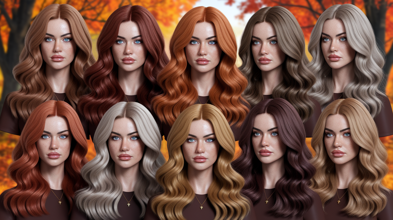 Myths about true autumn hair colors being debunked with expert insights