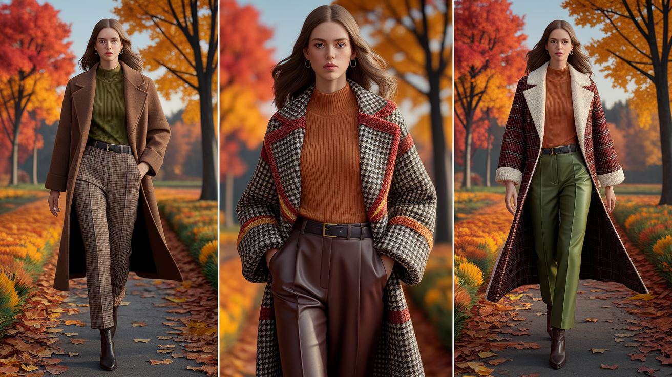 Autumn patterns and textures styling guide