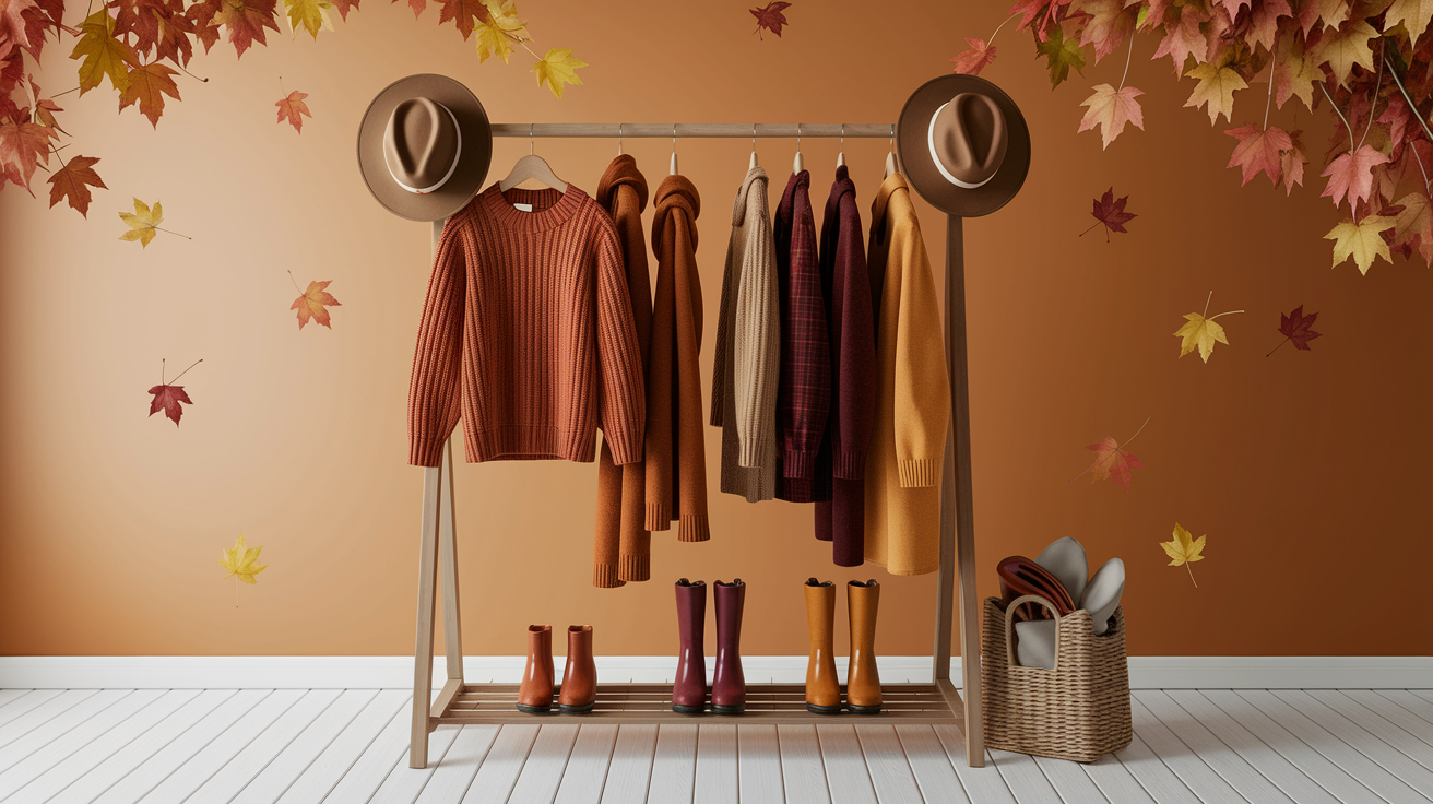 Building an autumn wardrobe with core garments and layering pieces