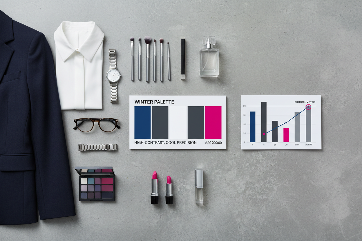 Best Color Palettes for Data Visualization section visual for The Winter Palette: High-Contrast, Cool Precision for Critical Metrics