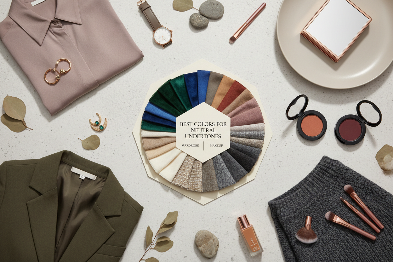 Best Colors for Dark Skin Female section visual for Best Colors for Neutral Undertones in Dark Skin