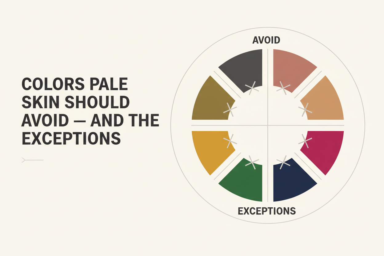Best Colors for Pale Skin section visual for Colors Pale Skin Should Avoid — and the Exceptions
