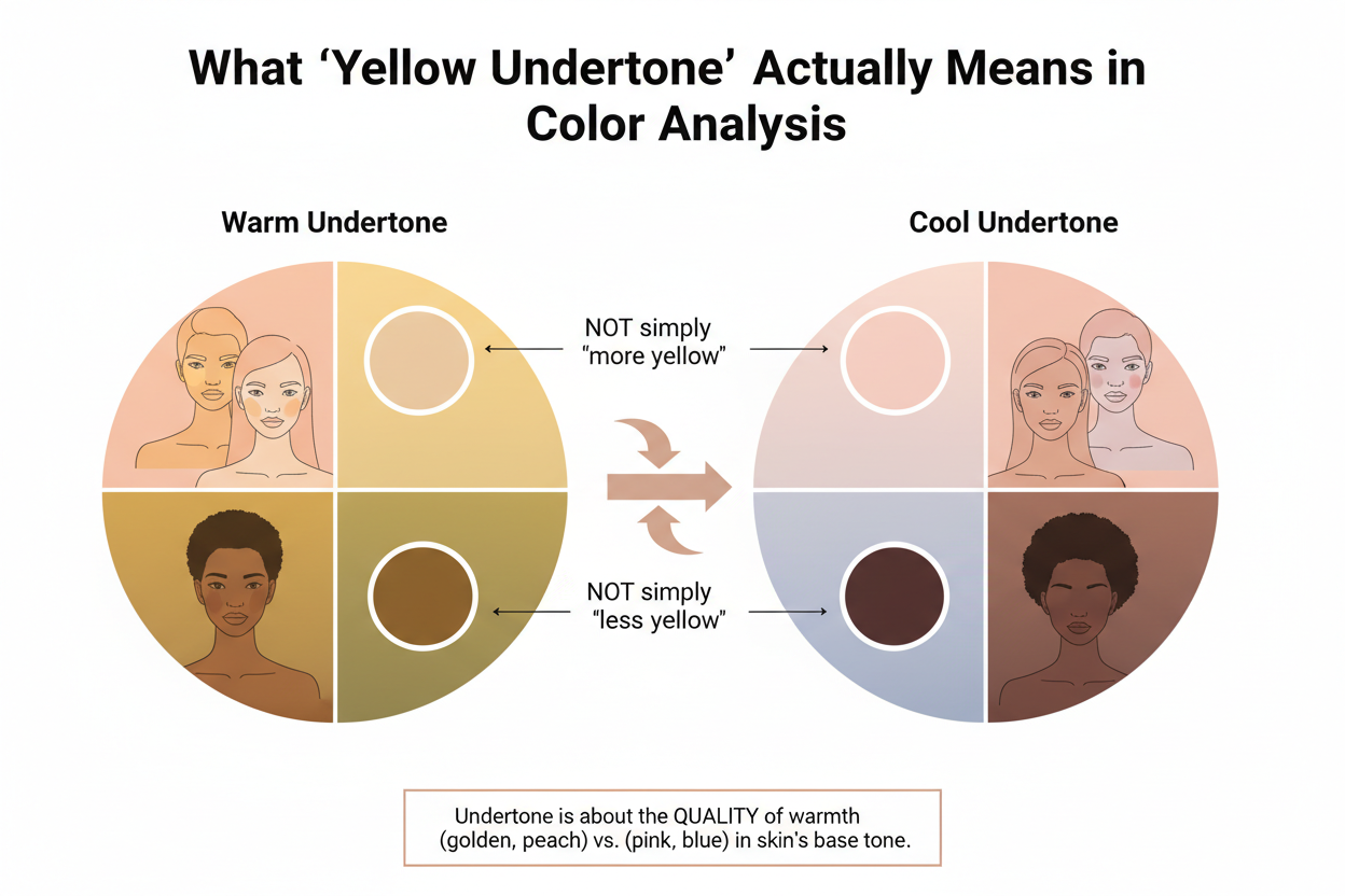 Skin Color Analysis Best Colors for Yellow Undertone Skin | Color Analysis Blog | Color ...
