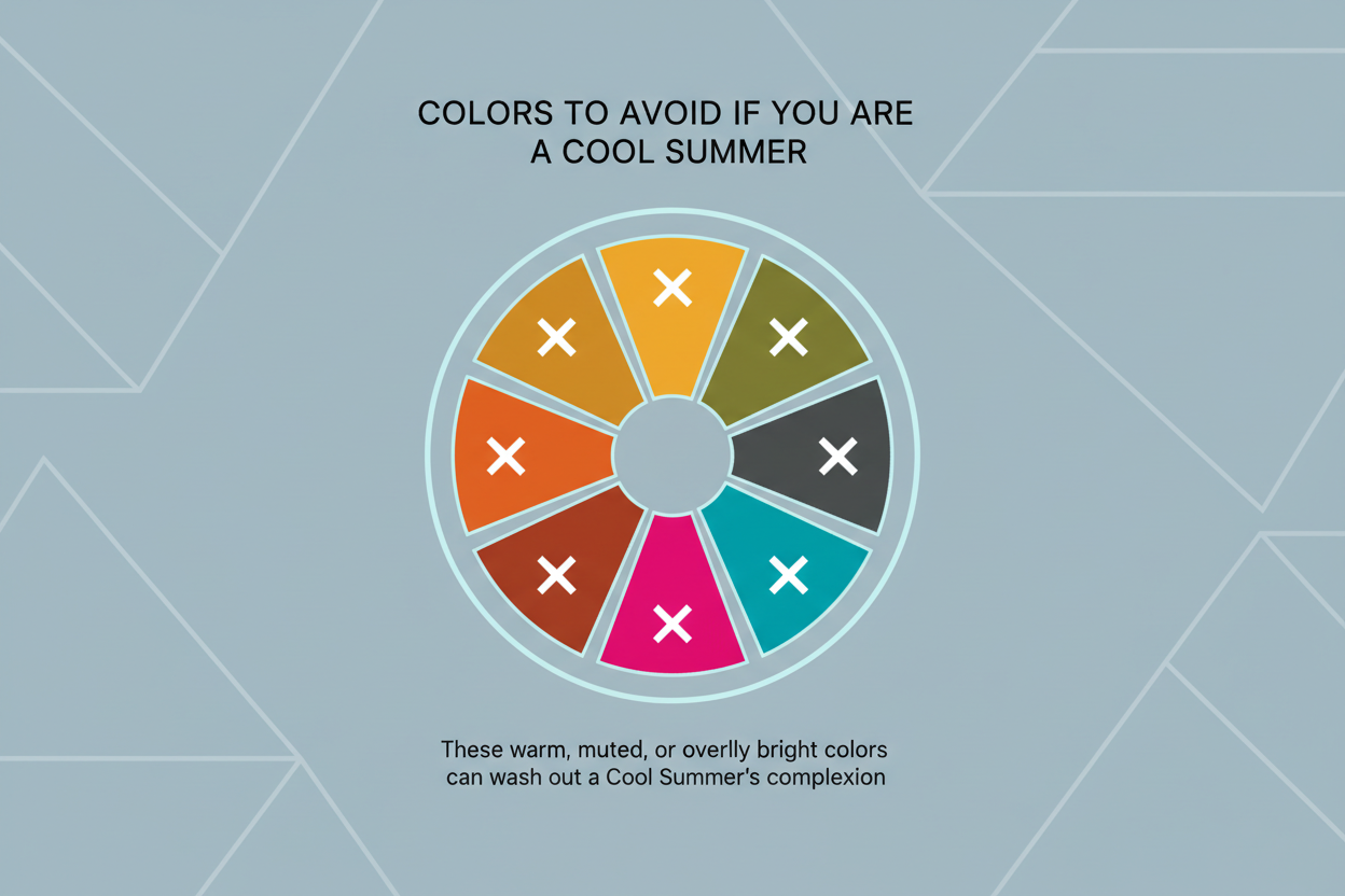 Best Hair Colors for Cool Summer Palette section visual for Colors to Avoid If You Are a Cool Summer