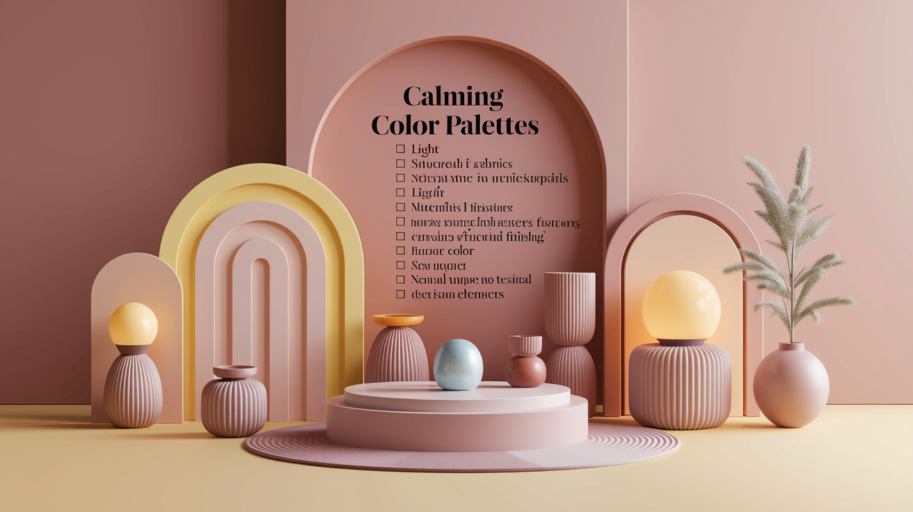 Guide to factors beyond color hue that affect calming environments