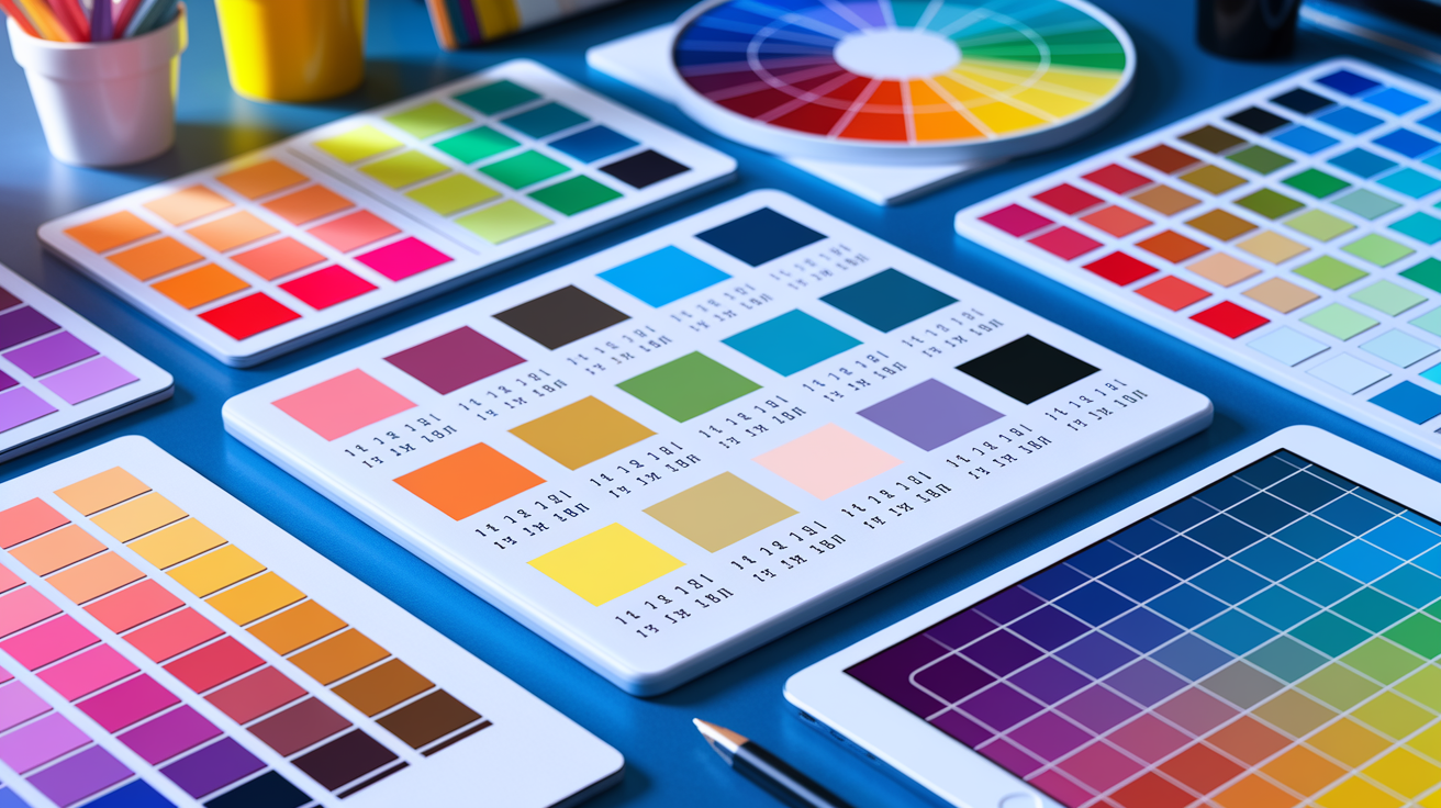 Step-by-step guide to building a balanced 10-color palette for design projects