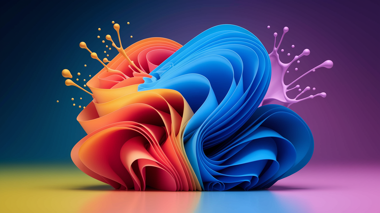 Color psychology of clarity showing how pure colors affect emotions and perception