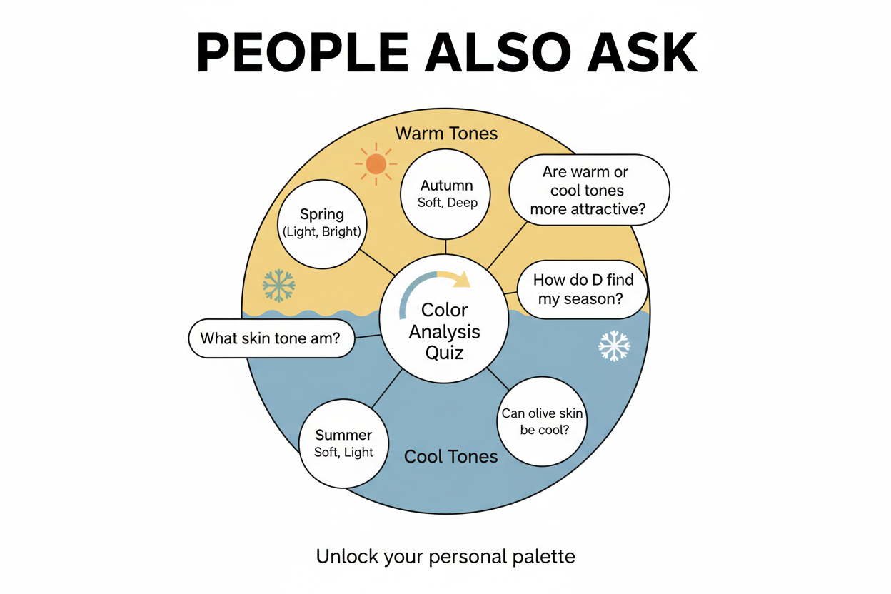 Color Season Quiz With Photo: Is It Reliable section visual for People Also Ask