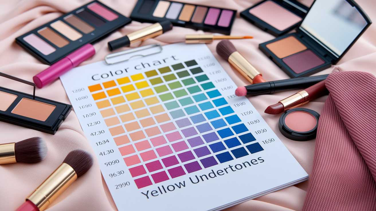Guide to how different colors interact with yellow skin undertones