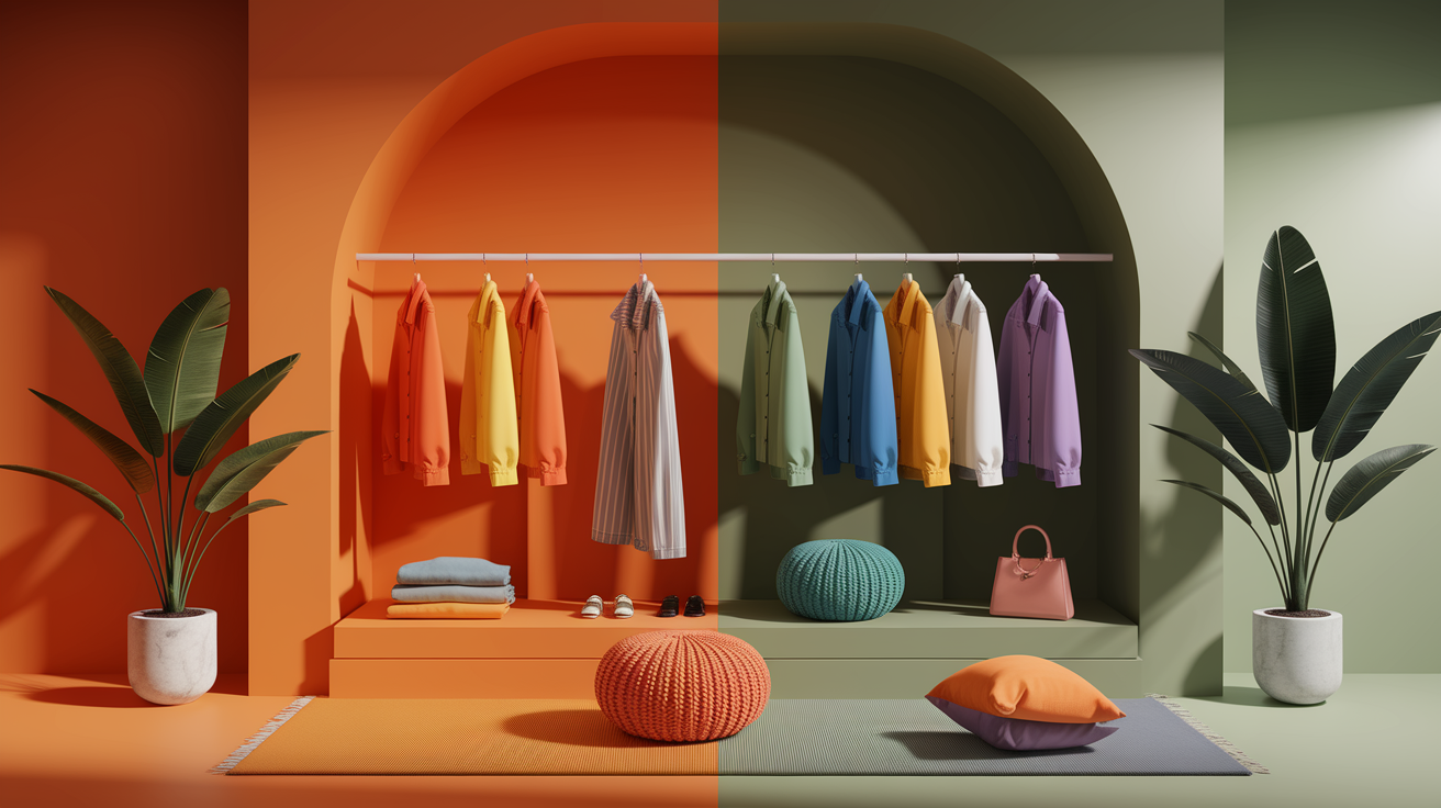 Colors to reconsider for cool skin tones - warm brights and golden families that can clash