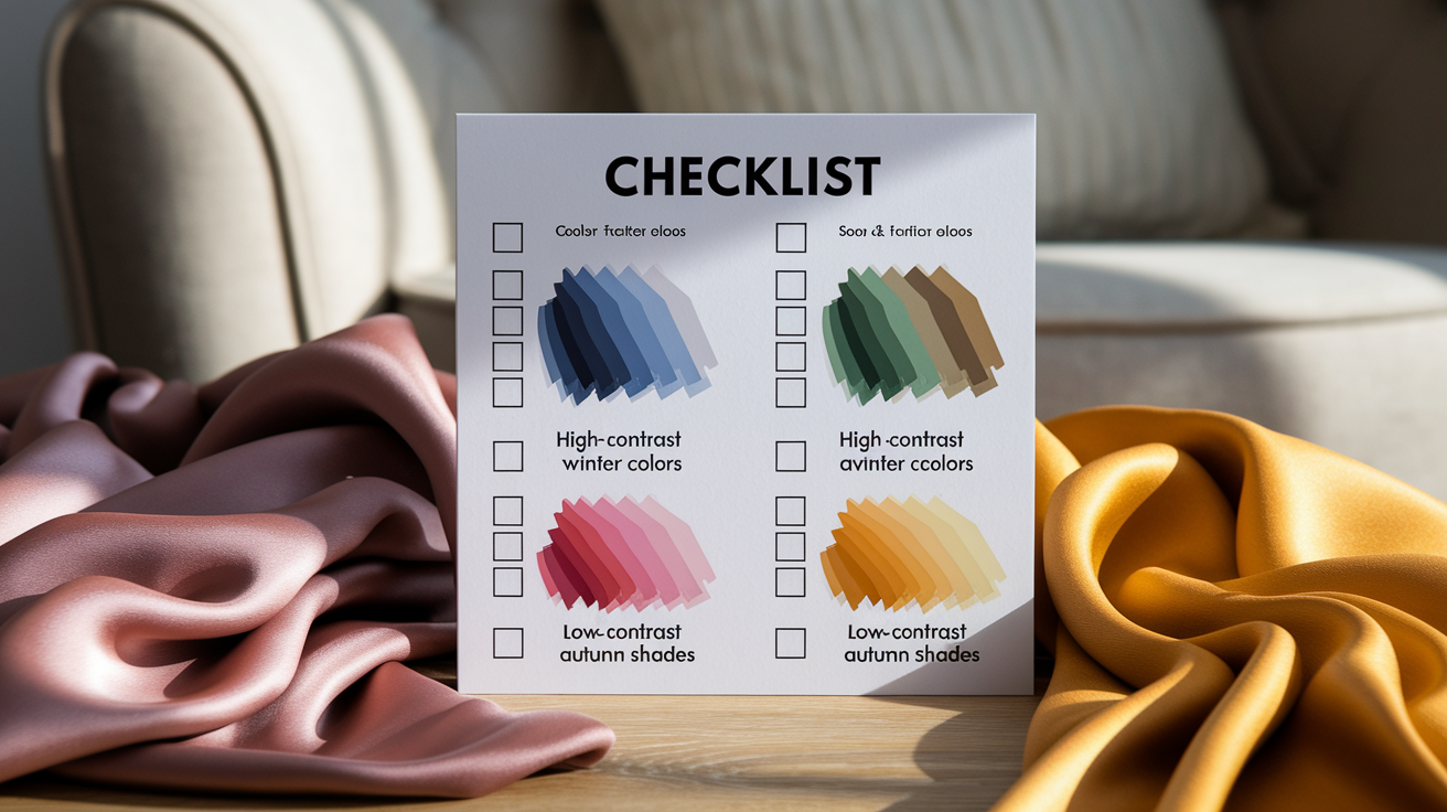 Common mistakes to avoid when choosing between dark winter and dark autumn palettes