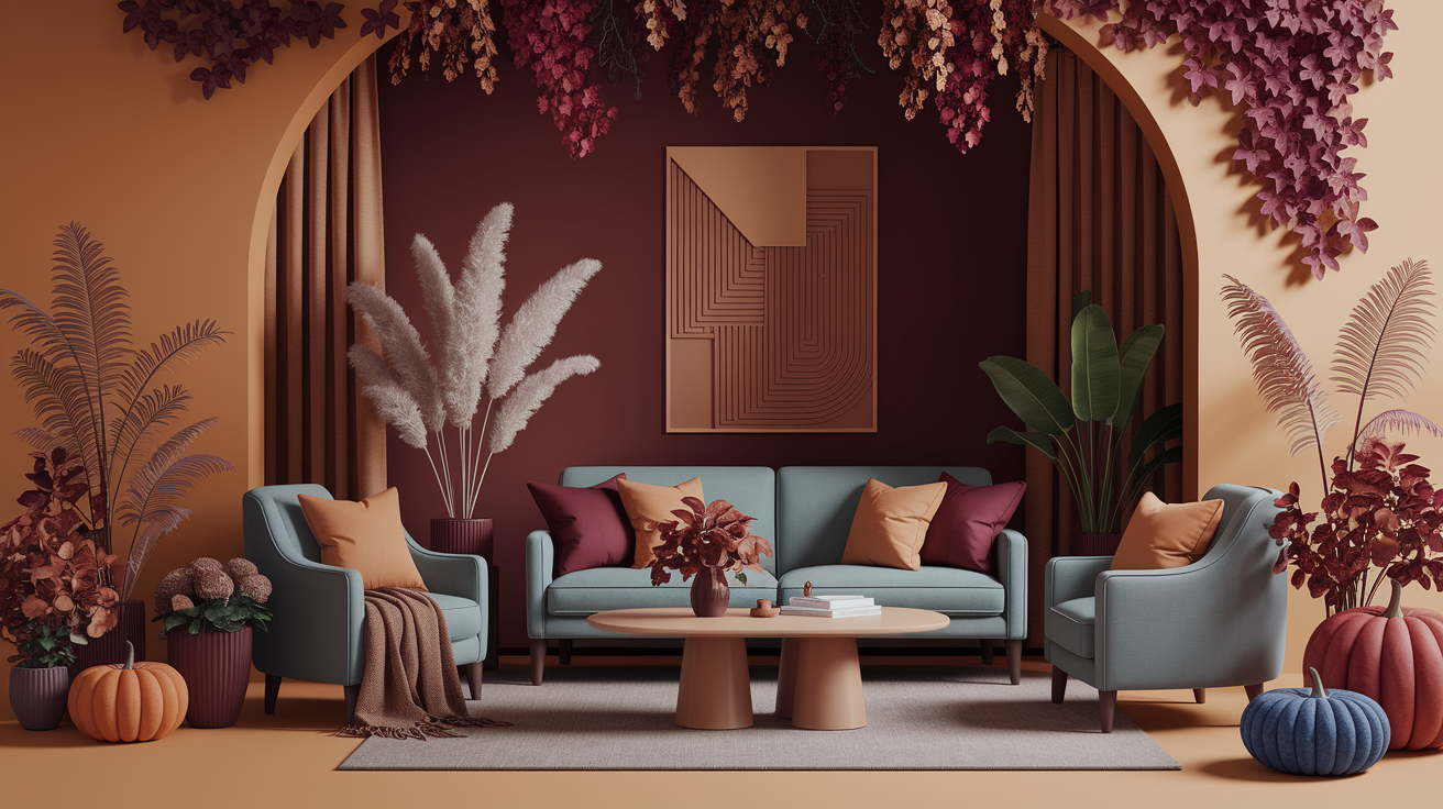 Comparison of deep autumn with other seasonal palettes including true autumn, dark winter, and other seasons