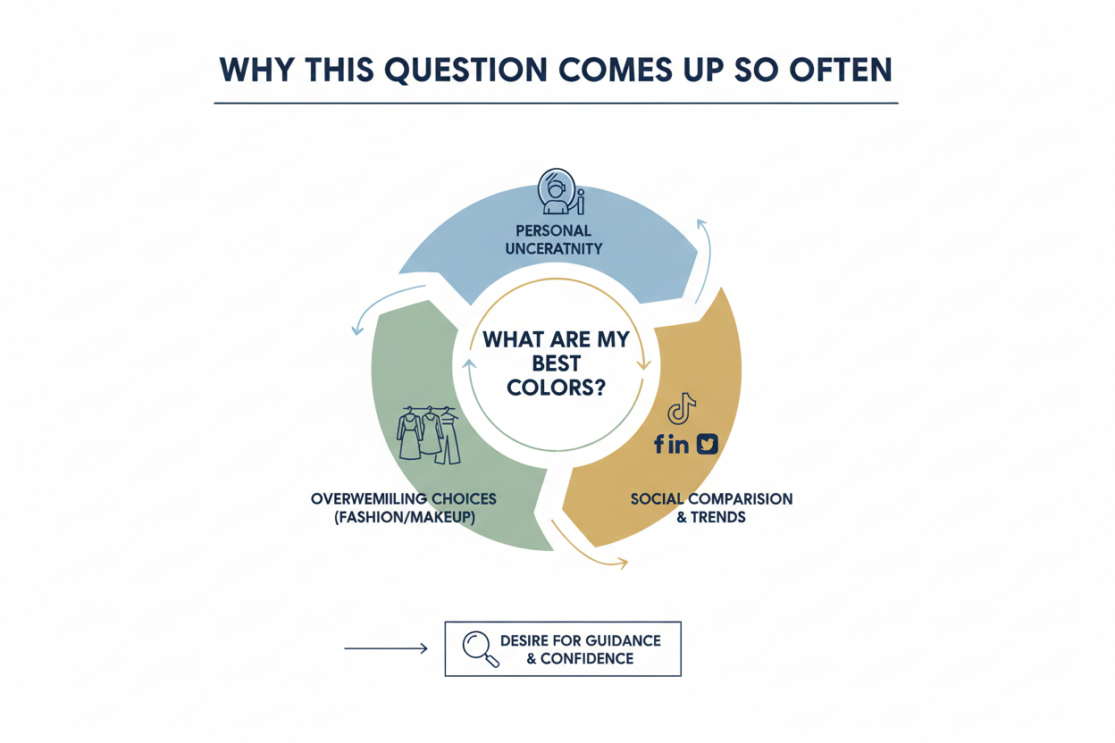 Digital Color Analysis vs In-Person section visual for Why This Question Comes Up So Often