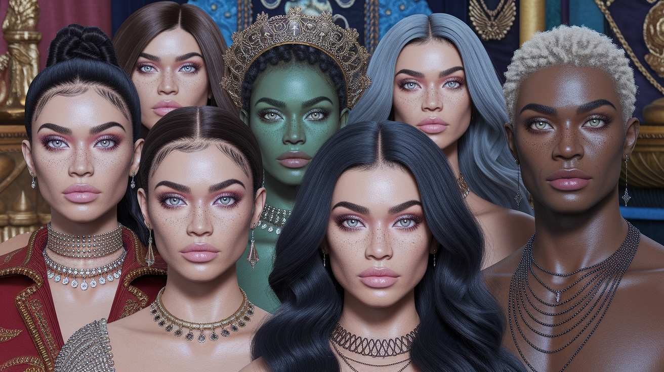 Cultural interpretations of eye colors across different regions showing historical and modern significance