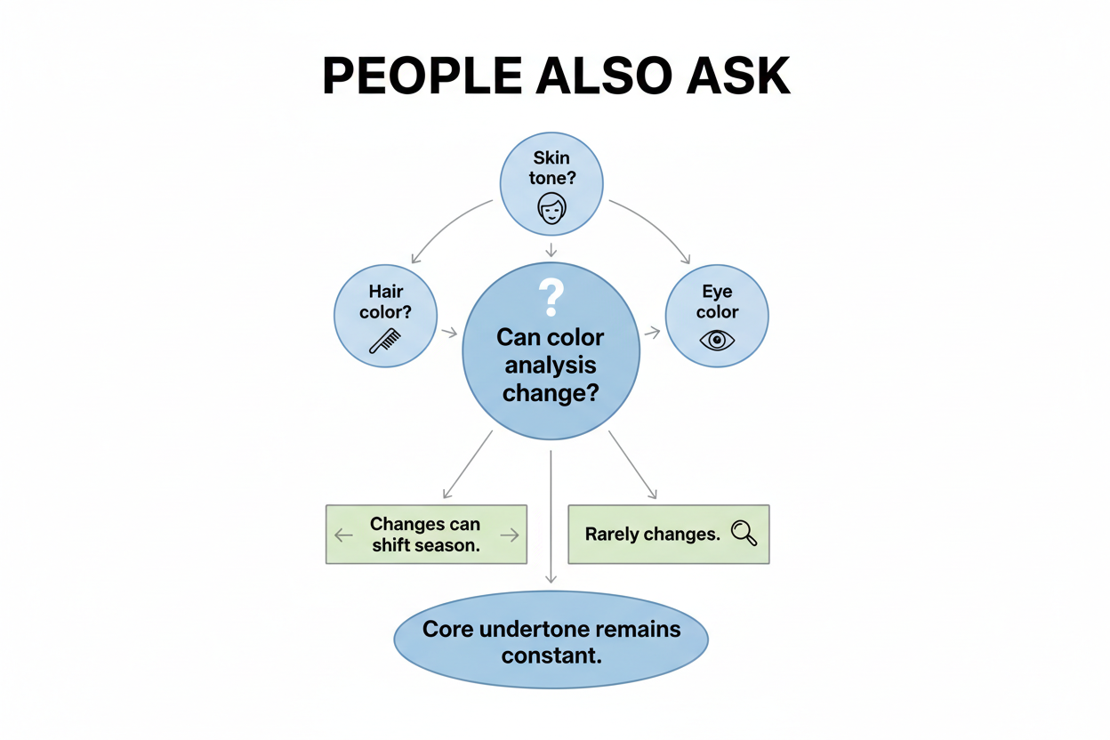 Fair Olive Skin Color Guide section visual for People Also Ask