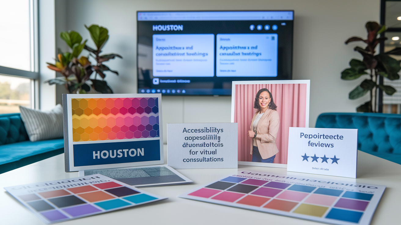 Professional color consultants in Houston area providing expert color analysis services
