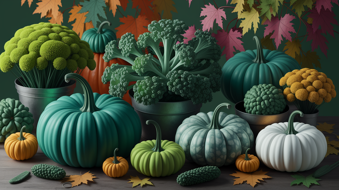 Guide to forgotten fall greens including acid green, electric lime, and grassy greens