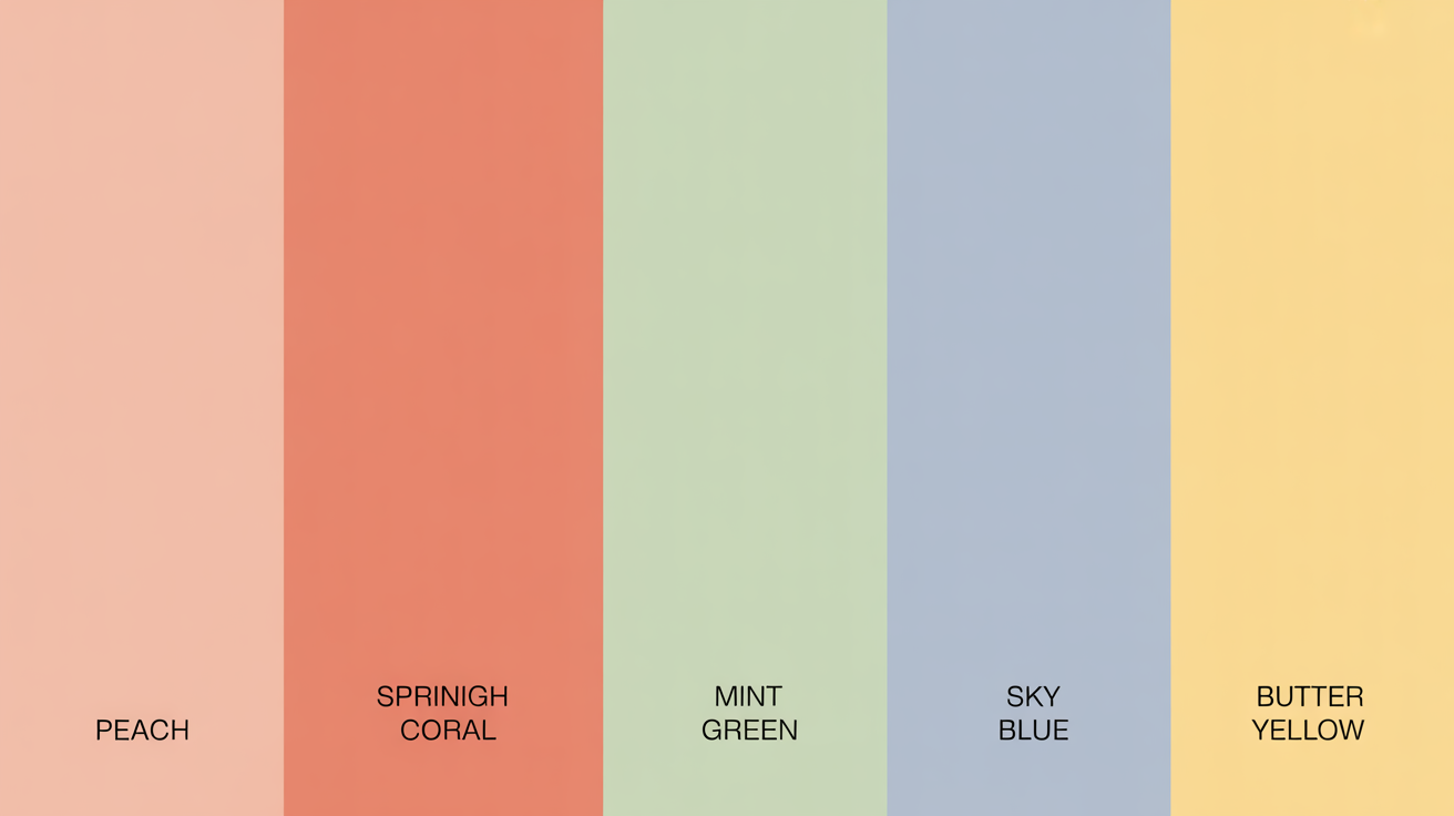 Light Spring chroma guide showing brightness levels and color saturation