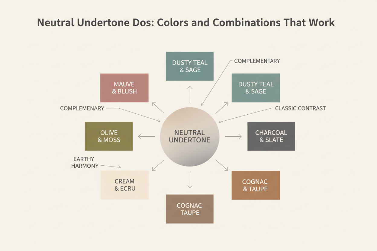 Neutral Skin Tone Complete Guide section visual for Neutral Undertone Dos: Colors and Combinations That Work