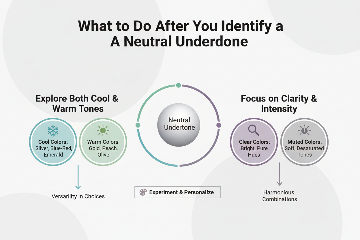 Neutral Undertone Test: Signs and Mistakes section visual for What to Do After You Identify a Neutral Undertone