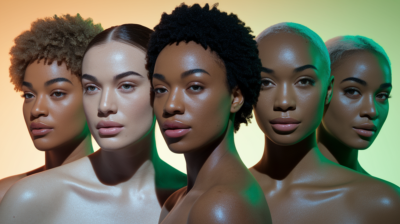 Comparison of warm vs cool olive skin tones - understanding the differences in undertones and color preferences