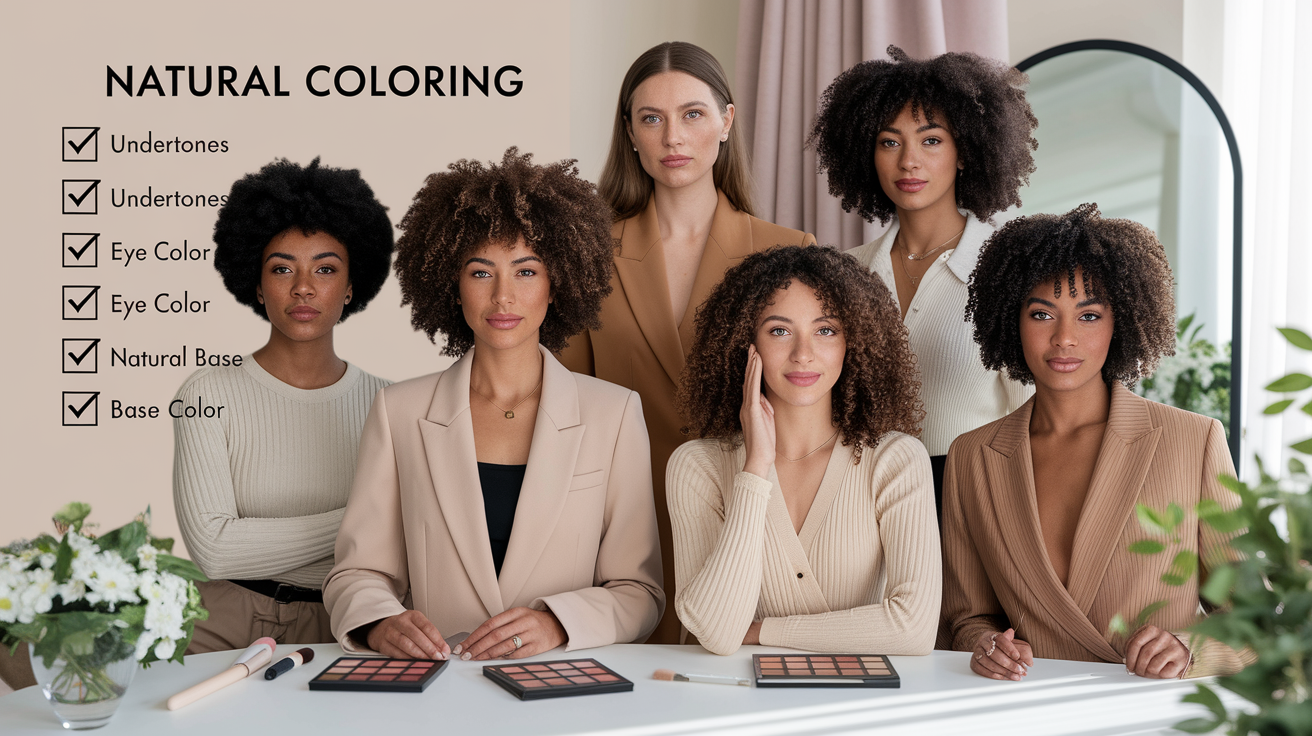 Personal guide to choosing hair contrast - skin undertones, hair texture, lifestyle fit, and facial features