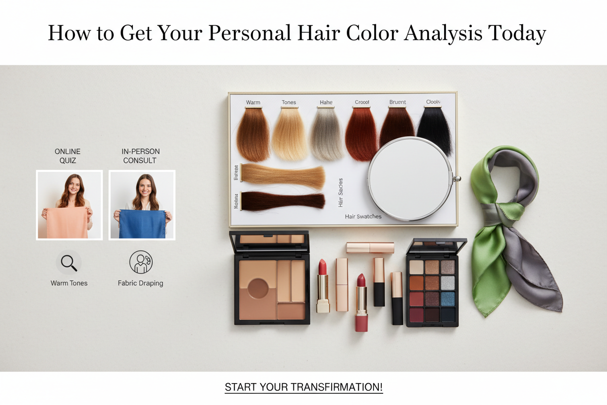 Personal Hair Color Analysis section visual for How to Get Your Personal Hair Color Analysis Today