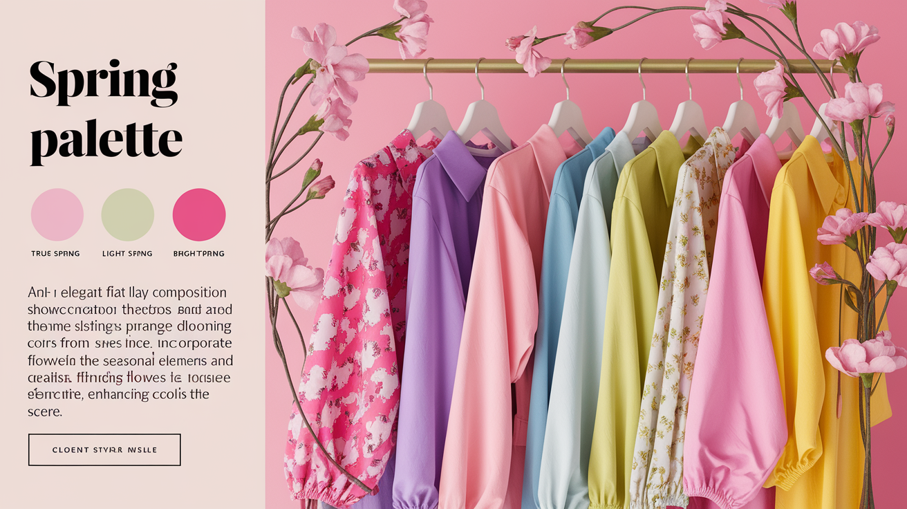 Personal spring color palette creation guide for seasonal wardrobes