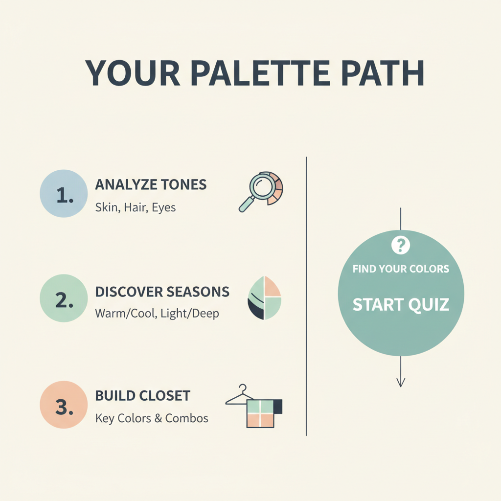 Seasonal Color Analysis Explained for Beginners final self-check checklist