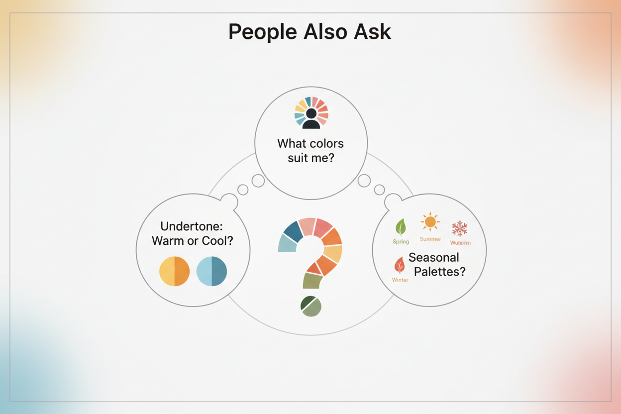 Silver vs Gold Jewelry by Color Season section visual for People Also Ask