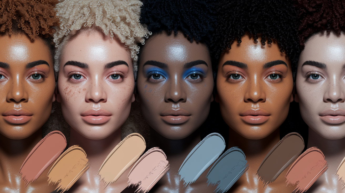 Comprehensive guide to skin undertones showing warm, cool, and neutral categories with visual examples