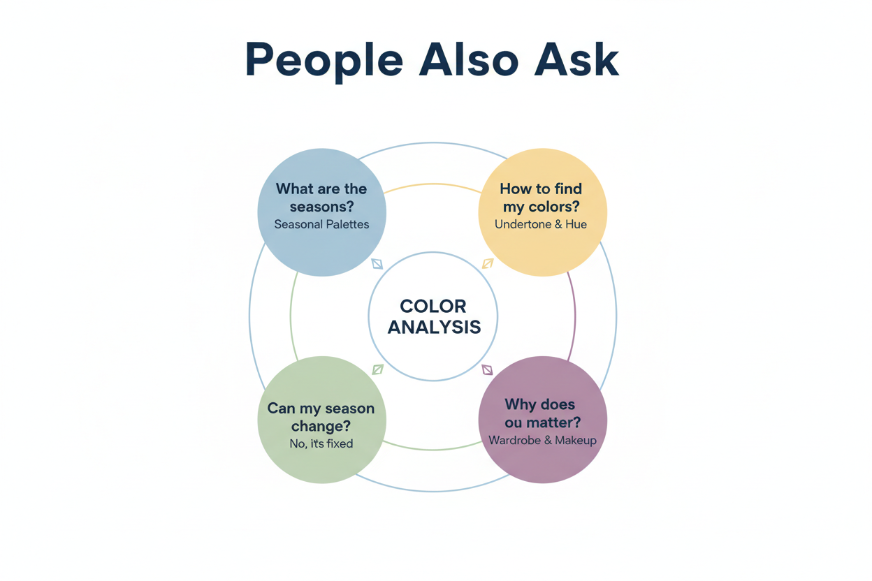 Skin Undertone Test With Camera: Pros and Cons section visual for People Also Ask