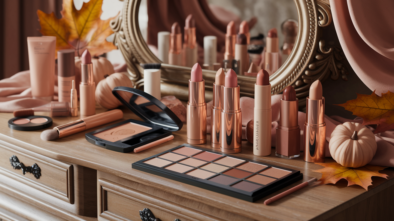 Soft autumn makeup colors and techniques