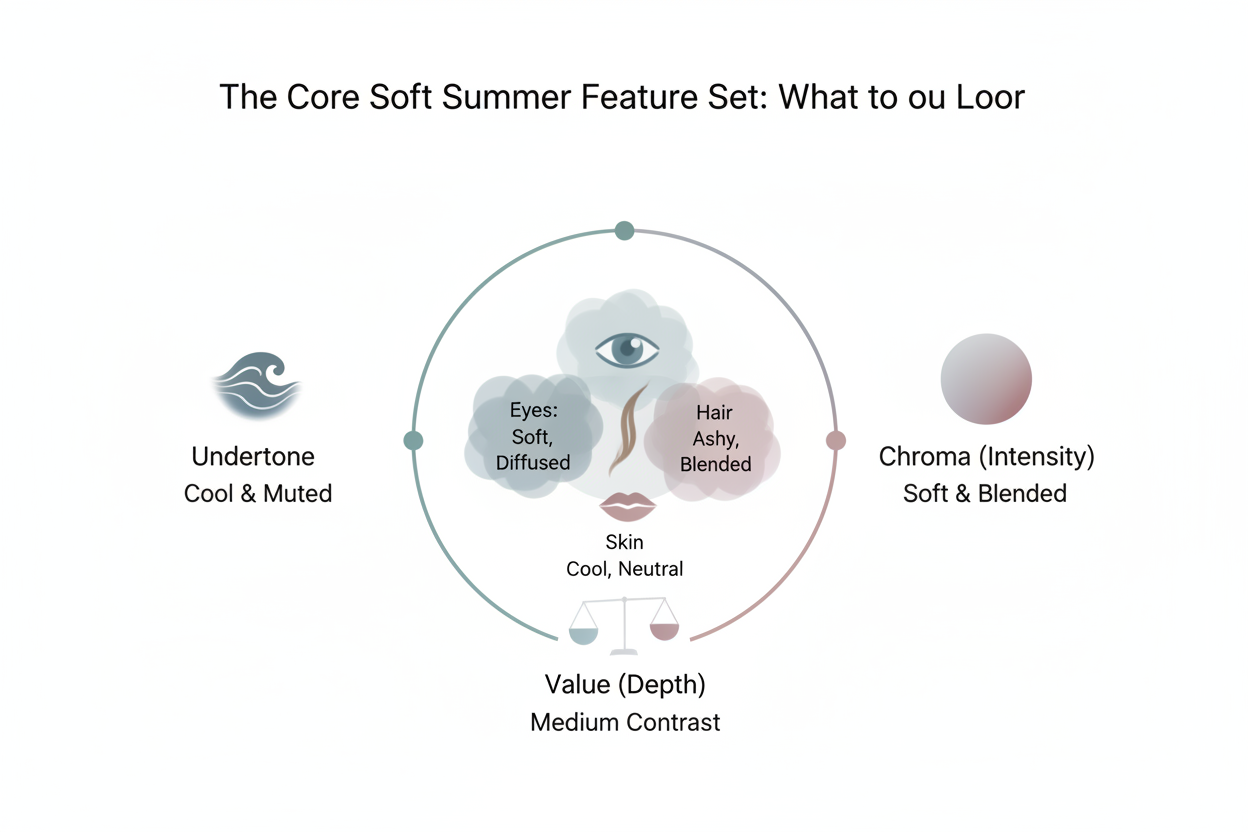 Soft Summer Celebrities and Why section visual for The Core Soft Summer Feature Set: What to Look For