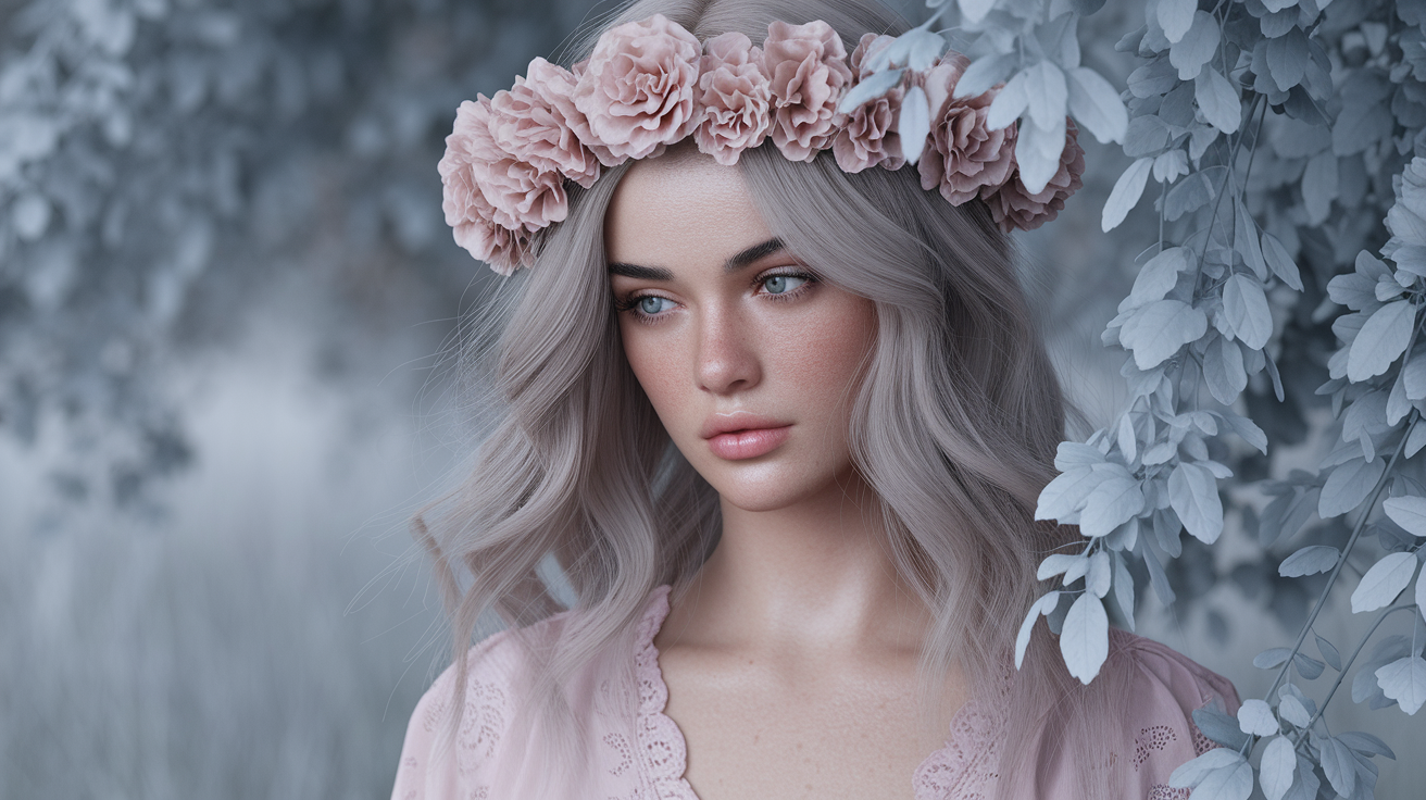 Key characteristics of soft summer including cool undertones, low contrast, and muted tones