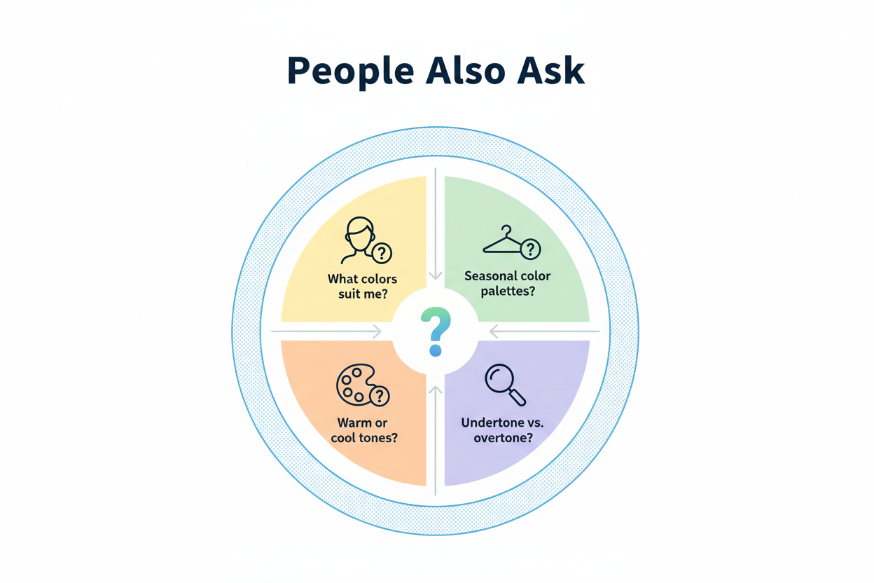 Soft Summer Hair Colors That Actually Work section visual for People Also Ask