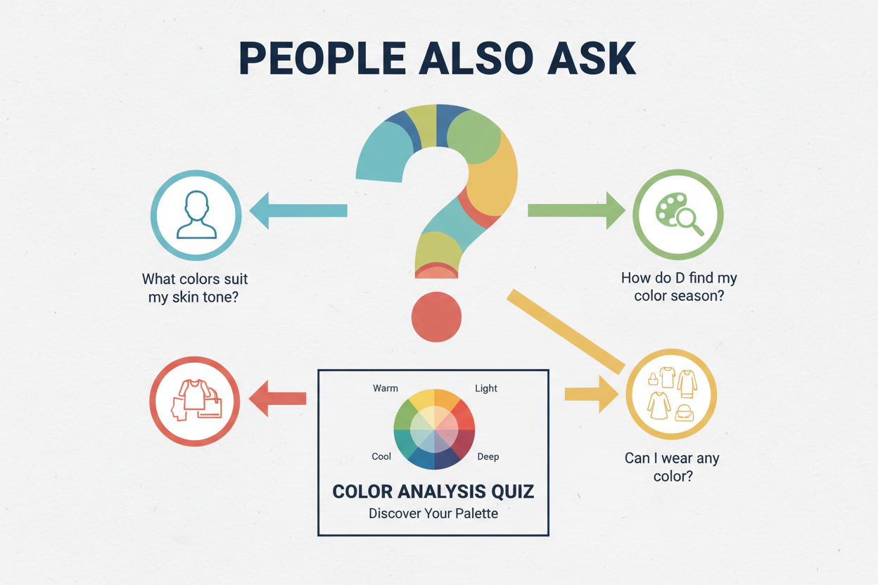 Soft Summer Palette Clothes: Capsule Wardrobe section visual for People Also Ask