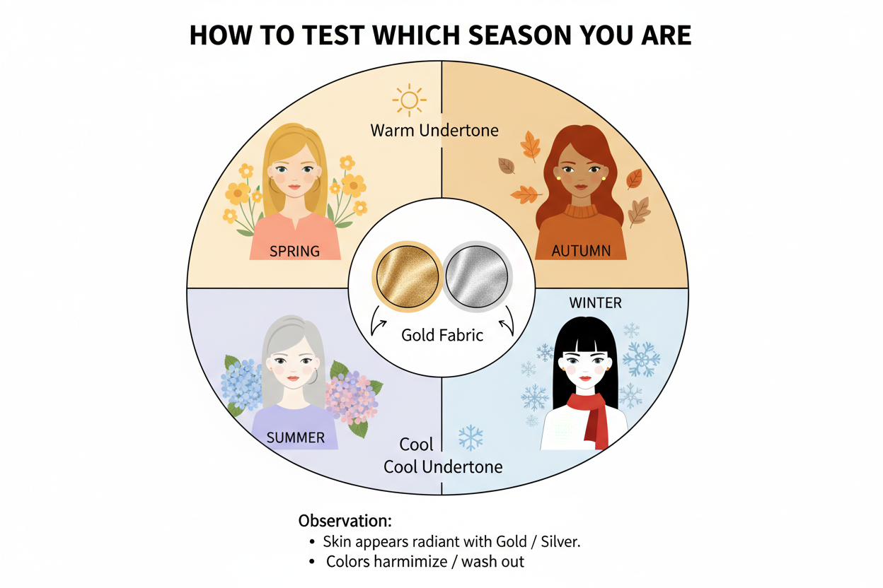 Soft Summer vs Soft Autumn: Key Differences section visual for How to Test Which Season You Are