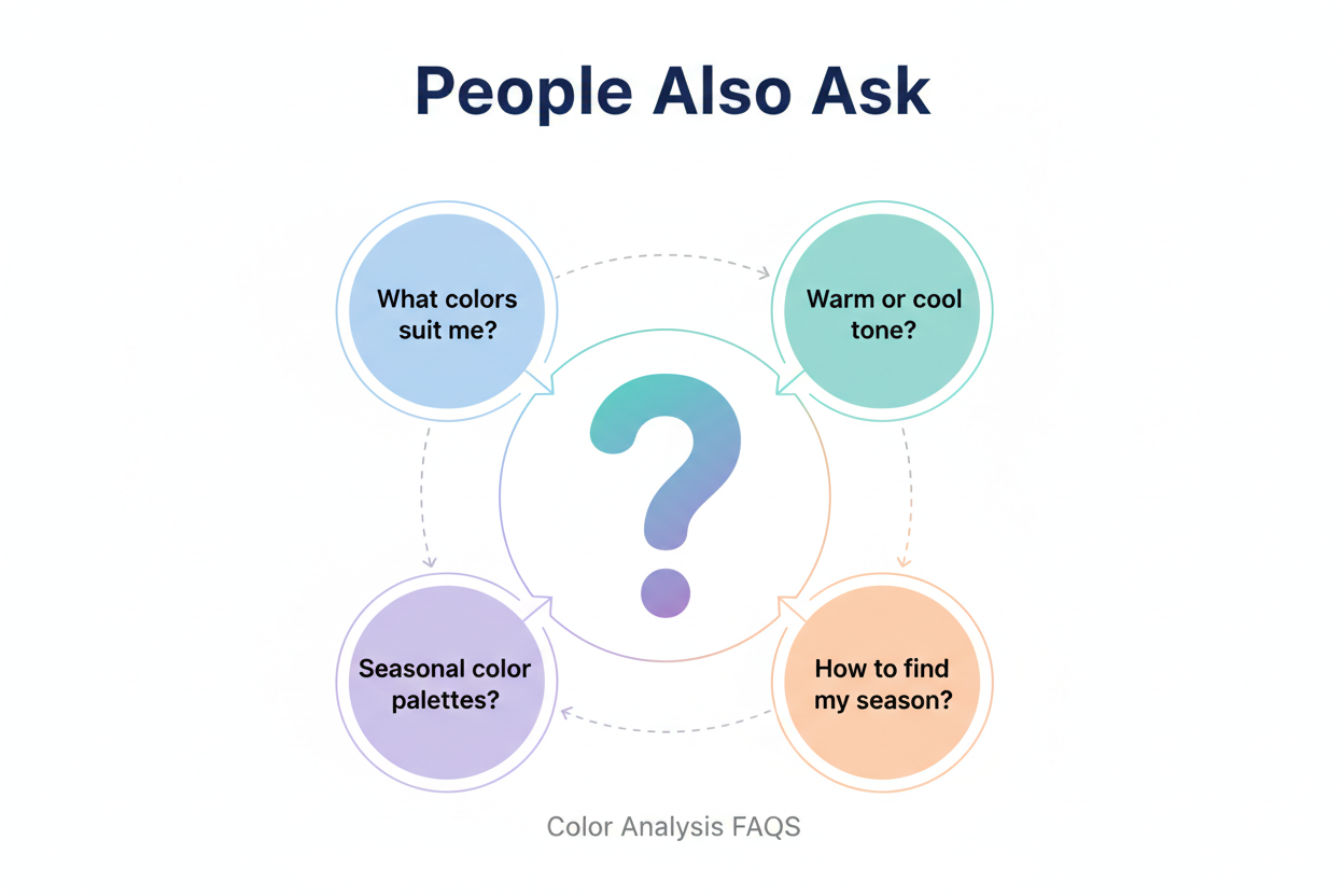 Soft Summer vs Soft Autumn: Key Differences section visual for People Also Ask