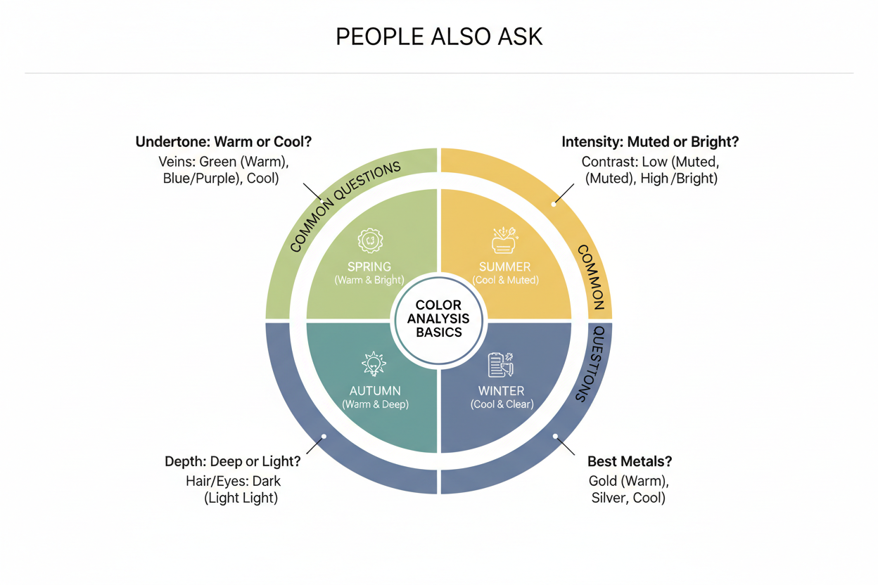 Soft Summer vs True Summer section visual for People Also Ask