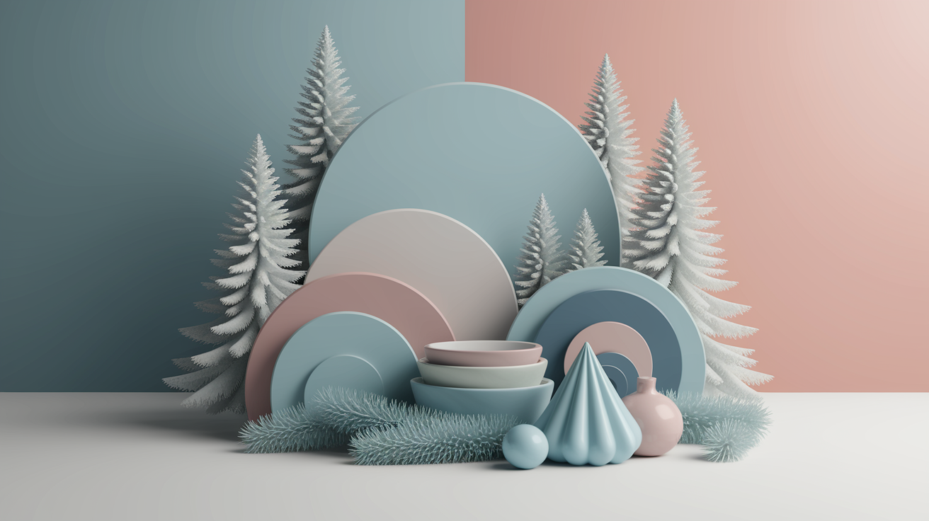 What defines the soft winter palette - cool undertone, muted influence, medium contrast, and deep value