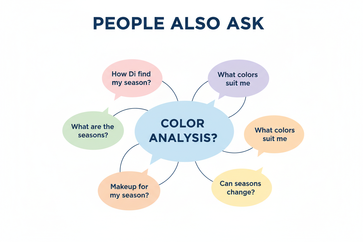 Summer Palette Makeup Guide section visual for People Also Ask