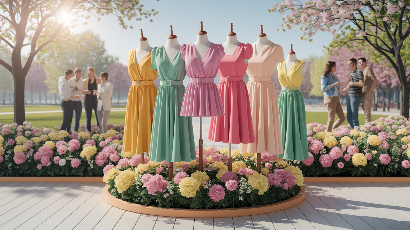 Psychological effects of wearing true spring colors and how they influence mood, confidence, and social perception