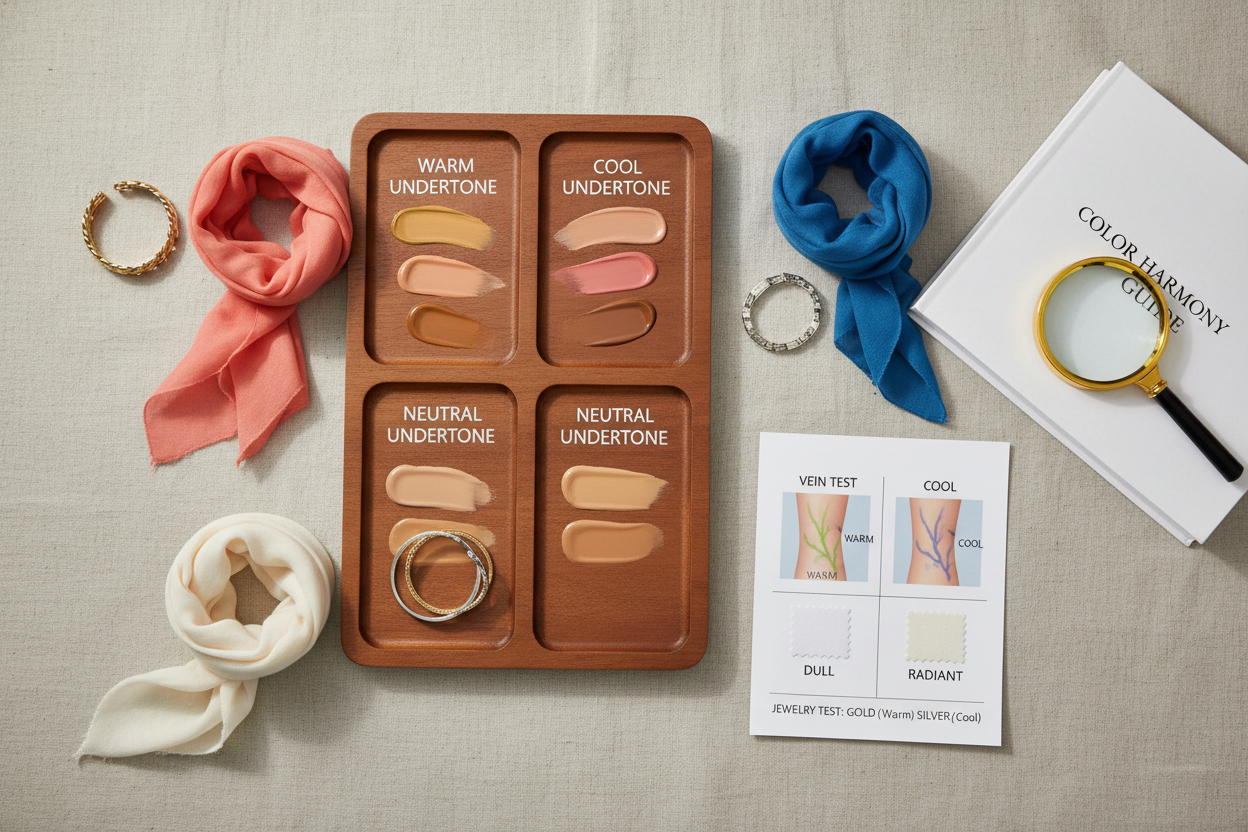 Types of Skin Tones and Names section visual for How to Identify Your Skin Tone and Undertone at Home