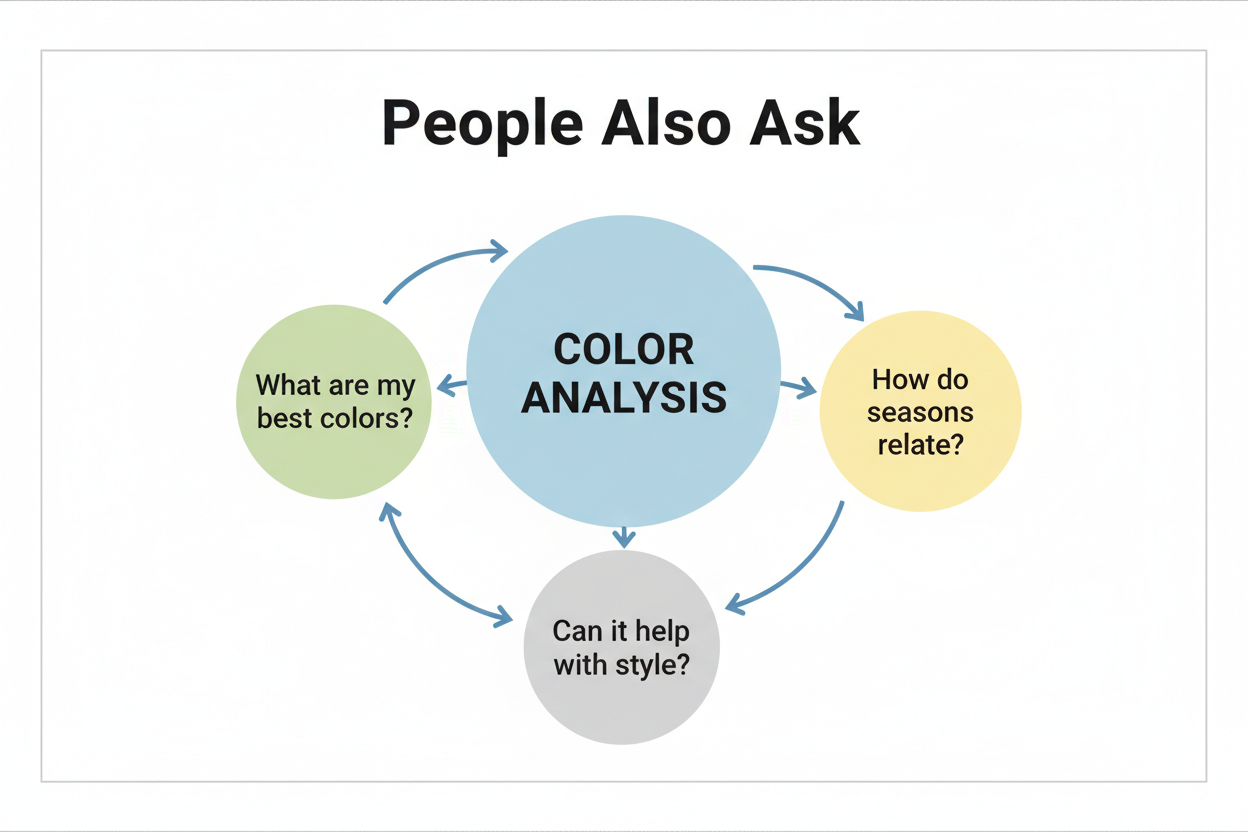 Undertone Test for Fair Skin section visual for People Also Ask