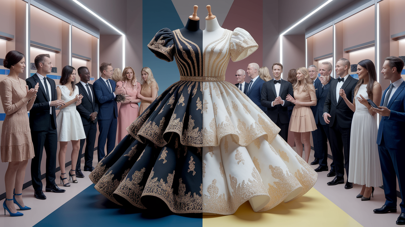 The viral dress that sparked worldwide debate about color perception in 2015