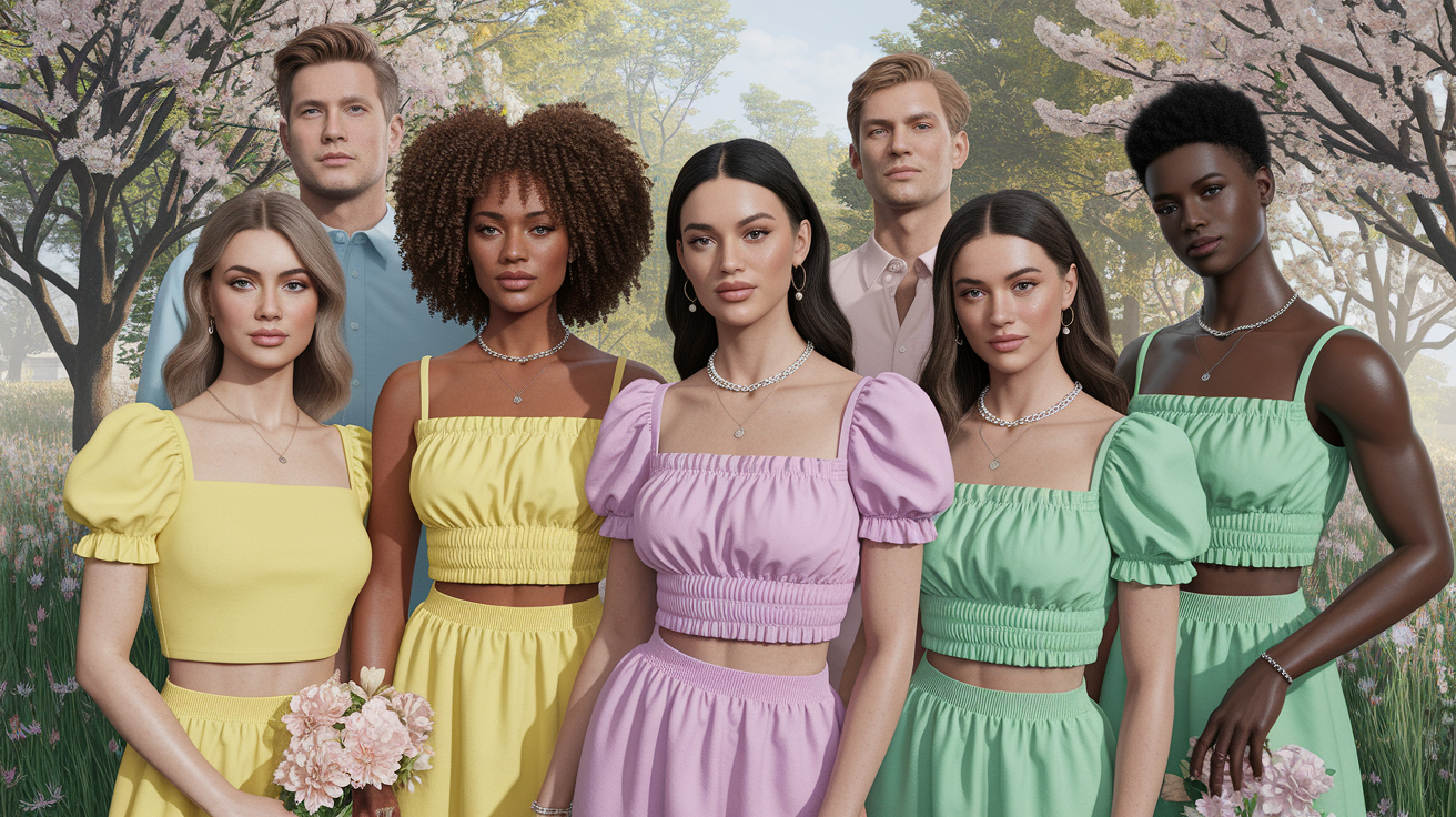 Complete guide on how to embody the warm spring aesthetic including makeup tips, hair color, and accessory choices