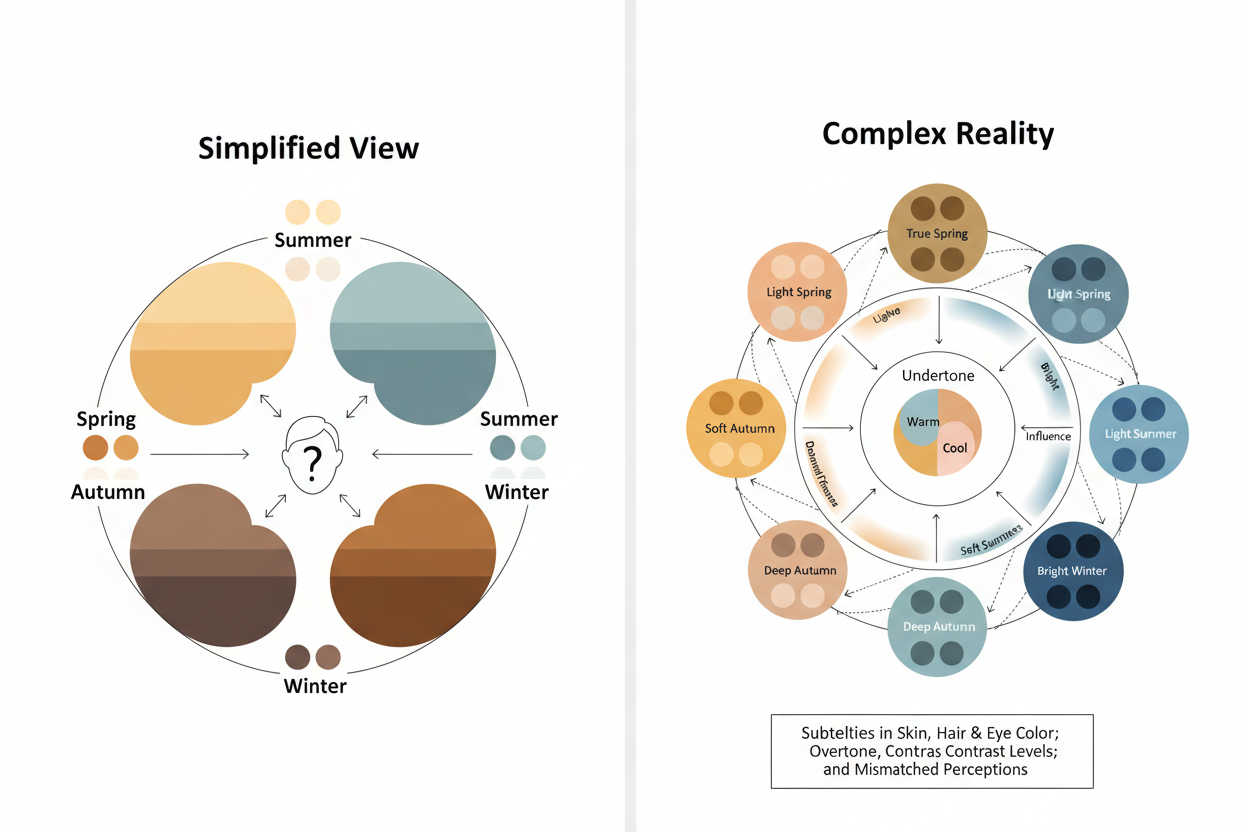 What Is My Color Season Quiz (Step-by-Step) section visual for Why Figuring Out Your Color Season Is Harder Than It Looks
